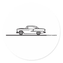 1955 Chevy Coupe stickers by frengi 1955 Chevy Coupe stickers