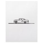 1955 Chevy Four Door Personalized Letterhead