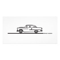 1955 Chevy Four Door photo cards