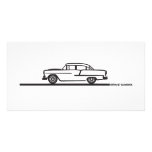 1955 Chevy Four Door Photo Greeting Card