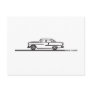 1955 Chevy Four Door Postcards