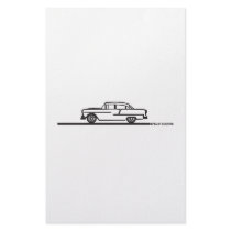 1955 Chevy Four Door stationery