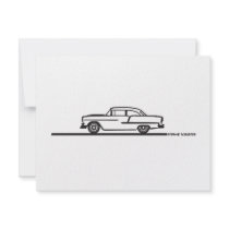 1955 Chevy Hardtop Post invitations by frengi 1955 Chevy Hardtop Post invitations