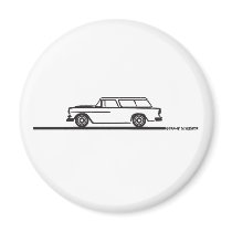 1955 Chevy Nomad magnets