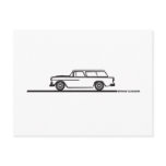 1955 Chevy Nomad Post Card