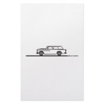 1955 Chevy Nomad Stationery Paper