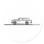 1955 Chevy Nomad Sticker