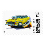 1955 Chevy Nomad Yellow Car Stamps