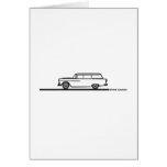 1955 Chevy Station Wagon Cards