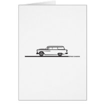 1955 Chevy Station Wagon cards