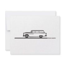1955 Chevy Station Wagon Invite