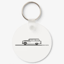 1955 Chevy Station Wagon keychains