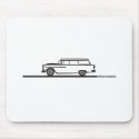 1955 Chevy Station Wagon mousepads