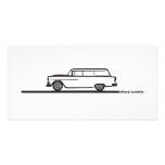 1955 Chevy Station Wagon Personalized Photo Card