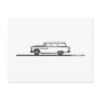 1955 Chevy Station Wagon Postcard