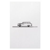 1955 Chevy Station Wagon Customized Stationery