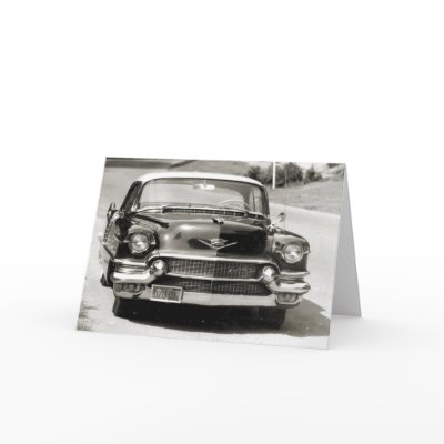 1956 Cadillac Coupe de Ville Card by peacebewithyou