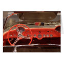 1956 Chevrolet Corvette Steering Wheel and Dash cards