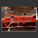 1956 Chevrolet Corvette Steering Wheel and Dash cards