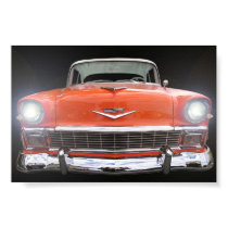 1956 CHEVY "LIGHTS ON" posters
