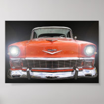1956 CHEVY "LIGHTS ON" PRINT