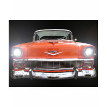1956 CHEVY "LIGHTS ON" t-shirts