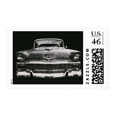 1956 CHEVY STAMP