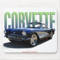 1956 Corvette mousepads