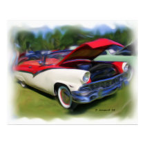1956 Ford Sunliner posters