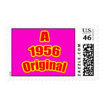 1956 Original Red Mag Postage Stamp