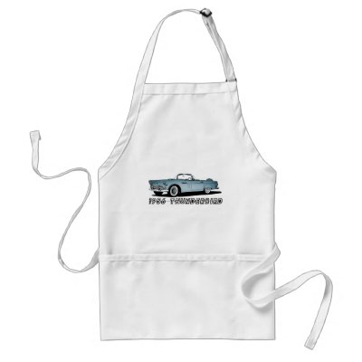 1956 Thunderbird Aprons by ZazzleFantastic