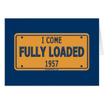 1957 Car Fully Loaded Cards