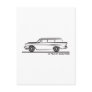 1957 Chevrolet 2-10 Stationwagon Postcard