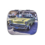 1957 CHEVROLET JELLY BELLY TIN at Zazzle