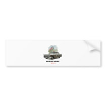 1957_ Chevrolet_Military_Police Bumper Sticker