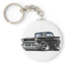 1957 Chevy Belair Black Hot Rod Key Chains