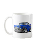 1957 Chevy Belair Blue-White Hot Rod Coffee Mugs