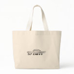 1957 Chevy Hard Top Type Tote Bag