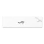 1957 Chevy Hard Top Type Bumper Stickers