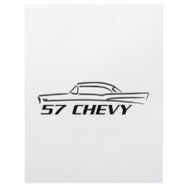1957 Chevy Hard Top Type Letterhead Template