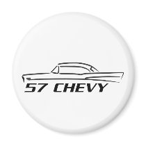 1957 Chevy Hard Top Type magnets