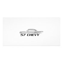 1957 Chevy Hard Top Type Photo Card Template