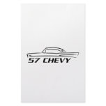 1957 Chevy Hard Top Type Customized Stationery