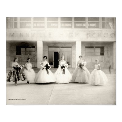 1957 Homecoming Queen and Court Print by bhbphotos