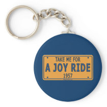 1957 Joy Ride Car Key Chains