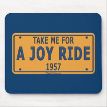 1957 Joy Ride Car Mousepads