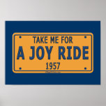 1957 Joy Ride Car Print