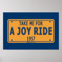 1957 Joy Ride Car Print