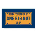 1957 One Big Car Nut Poster