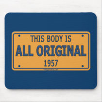 1957 Original Car Body Mouse Pad